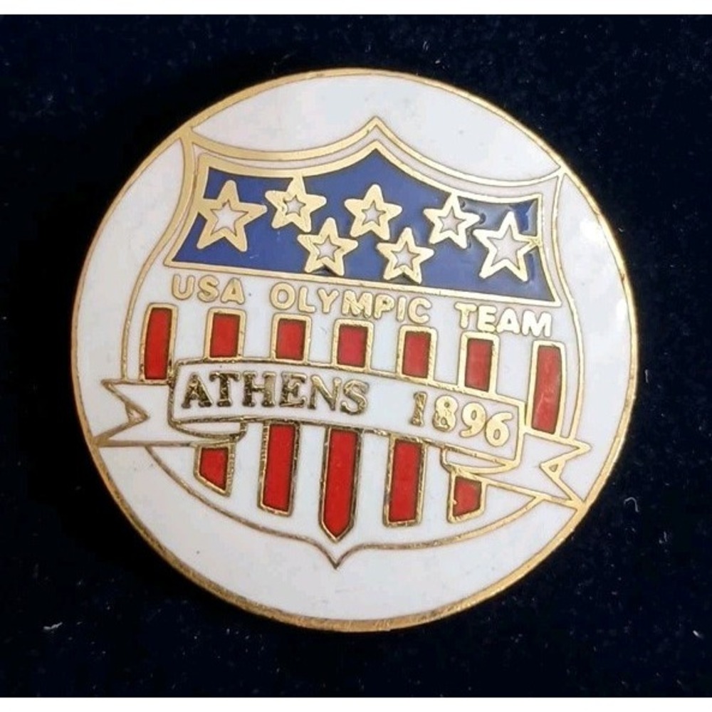 Vintage 1996 USA Olympic Home Team Centennial Pin Set w/ COA Atlanta Athens - Picture 4 of 6
